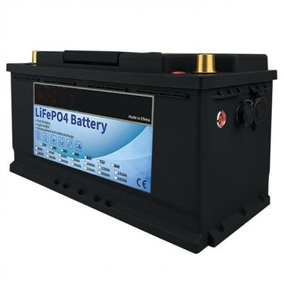 12V 400Ah Deep Cycle Camper Battery IP66 LiFePO4 RV Trailer Battery