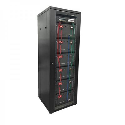 30kWh Telecom Lithium Battery Pack LiFePO4 RS232 Deep Cycle CE