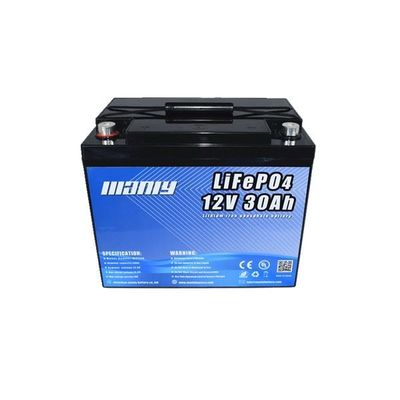 Rechargeable 12v 30ah Golf Cart Lithium Battery Eco Sources Lifepo4