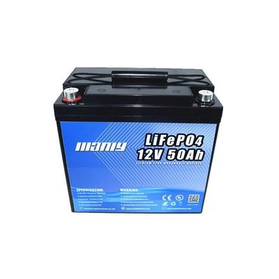 Rechargeable 12V 50Ah Lifepo4 Battery Pack For UPS Marine RV